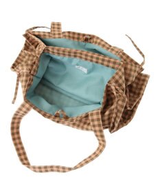 Green Parks ・ＱＵＯＮ　ギンガムリボントート