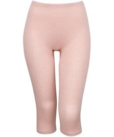 Wing あったかインナーボトム 綿混 裏起毛 よく伸びる素材 【ラクのびサーモ】 ひざ下丈 秋 冬 ER6613 ウイング／ワコール