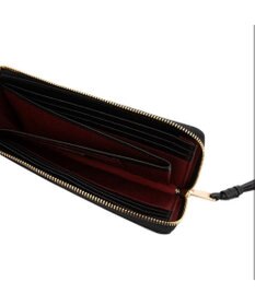 LANVIN en Bleu アーリ Lファスナー長財布