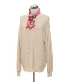 MOONBAT SWASH LONDON フラワープリント コットン スカーフ