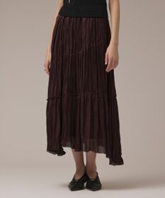GRACE CONTINENTAL ワッシャープリーツスカート