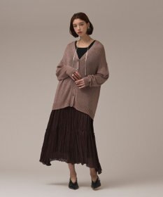 GRACE CONTINENTAL ワッシャープリーツスカート