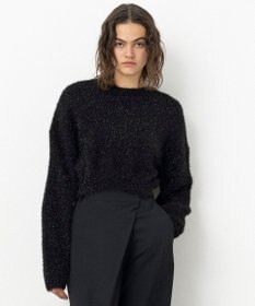 NAVE 【Nave・洗える】ラメニット プルオーバー