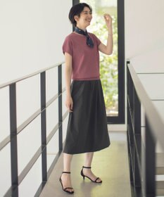 J.PRESS LADIES L 【洗える・撥水・接触冷感】アウトフィッター バルーン スカート