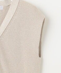 J.PRESS LADIES 【洗える】 シネコットン ニットジレ