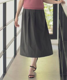 J.PRESS LADIES L 【洗える・撥水・接触冷感】アウトフィッター バルーン スカート