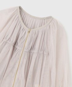 GRACE CONTINENTAL チュールシアーブルゾン