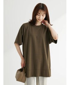 Green Parks 接触冷感５分袖ラグランチュニック