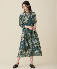 自由区 S ボタニカルプリント ワンピース