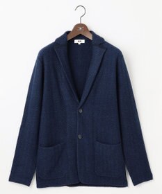 JOSEPH ABBOUD 【軽量/イージーケア】 KARL KARL×モール使用　軽量ニットジャケット