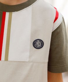 J.PRESS KIDS 【140-170cm】50/2 マルチボーダー Tシャツ