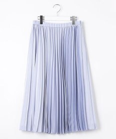 自由区 L 【WEB限定・洗える】ロイヤルサテンプリーツ スカート
