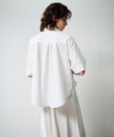 GRACE CONTINENTAL ケミカルフラワードレスシャツ