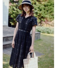 TOCCA 【サイズ調整可】HALF BRIM RIBBON HAT ブレードハット