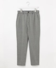 23区GOLF 【23Fondation/MEN】千鳥格子柄 ジャージーパンツ