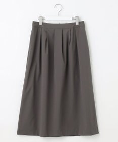 J.PRESS LADIES 【洗える】SOLO ECOタフタ タック スカート