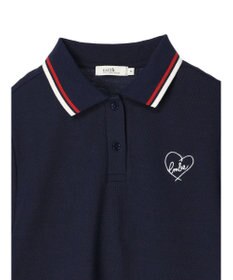 earth music&ecology ハートロゴ刺繍ポロ