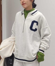 CRAFT STANDARD BOUTIQUE 【ユニセックス】裏毛ハーフジップスウェット