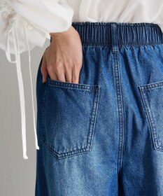 Green Parks ウエストタックコクーンデニムパンツ