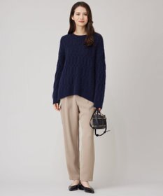 自由区 【洗える】ダブルクロスカーゴ パンツ