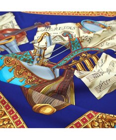 Marca 【伝統横濱スカーフ】演奏会  大判 シルクツイル スカーフ