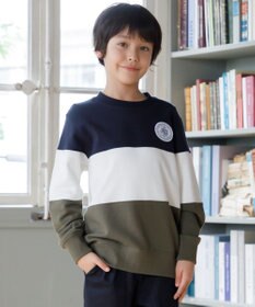 J.PRESS KIDS 【100-130cm】COMBI トリコロール トレーナー