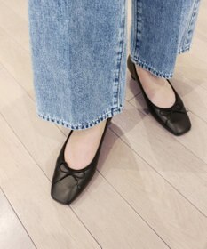 組曲 【晴雨兼用・撥水・低反発】バレエパンプス(Basic Color)