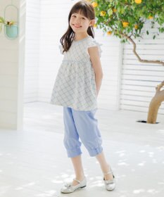 組曲 KIDS 【110-140㎝】 サマーチェックチュニック