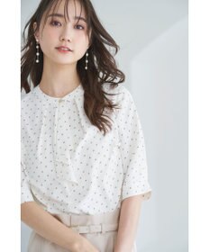 ANY SIS S 【洗える】ラッフルボウ ブラウス