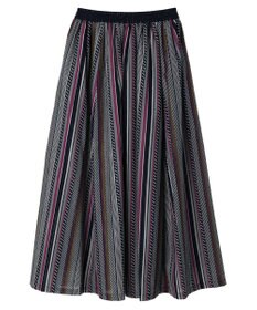 Green Parks ・ＥＬＥＮＣＡＲＥ　ＤＵＥ　マルチストライプスカート