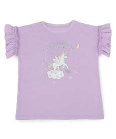 Mother garden マザーガーデン フリル袖 Ｔシャツ Ｍ/L サイズ 100～120cm 120～140cm 《ユニコーン/野いちご》