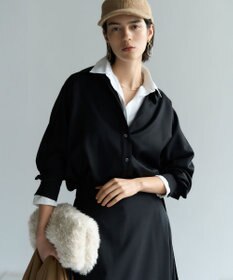 23区 フェイクファー トートバッグ