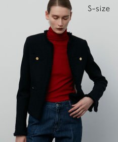 BEIGE， 【S-size】CAMBON / ツイードジャケット