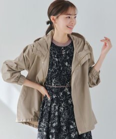 Tiaclasse 【新色追加・洗える】撥水ドロストマウンテンパーカー