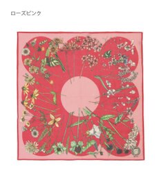 MOONBAT SWASH LONDON フラワープリント コットン スカーフ