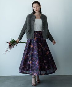 自由区 【カトリエムブーケ】Cahoteux poil ポケットディテールジャケット