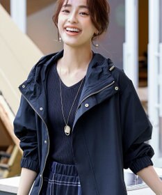 Tiaclasse 【新色追加・洗える】撥水ドロストマウンテンパーカー