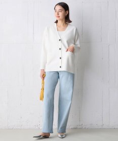 UNFILO 【新色登場】スクエアテレコタンクトップ