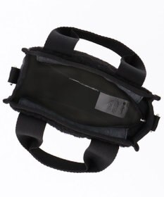 LeSportsac DENIM MINI N/S TOTE/ブラックデニム/ブラックシェルパ