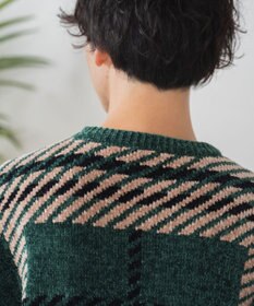 WEGO ベロアモール総柄プルオーバー