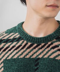 WEGO ベロアモール総柄プルオーバー