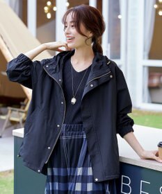 Tiaclasse 【新色追加・洗える】撥水ドロストマウンテンパーカー