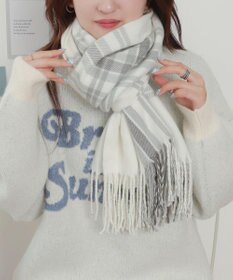 WEGO 【マフラー】大判ストール