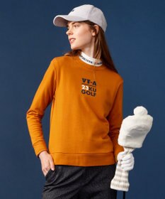 23区GOLF 【WOMEN】【吸湿発熱】グランサーモ裏毛 プルオーバー