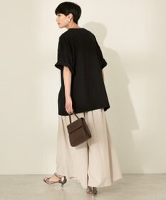 AMERICAN HOLIC (選べる丈２サイズ)接触冷感ギャザースカーチョ【WEB限定カラー有り】