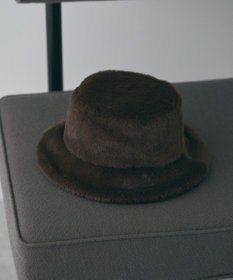 AMERICAN HOLIC フェイクファーバケットハット
