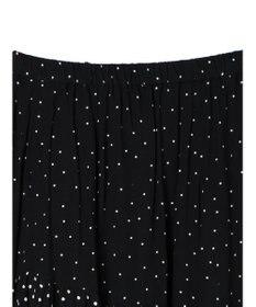 AMERICAN HOLIC 切替ドットフレアスカート