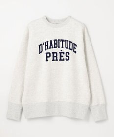 ANY 【洗濯機可】裏起毛スウェットロゴプルオーバー