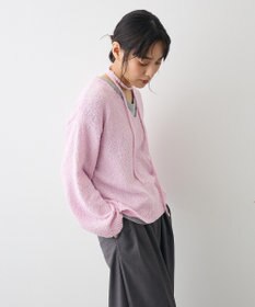 CRAFT STANDARD BOUTIQUE ファンシーヤーンVネックプルオーバー