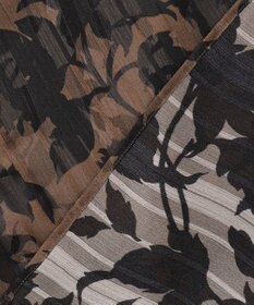 ICB 【30th ANNIVERSARY】 アーカイブフラワープリント ドルマンスリーブブラウス